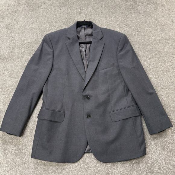 Brooks Brothers 346 Men’s 44S Charcoal Wool Blend Stretch Blazer Sport‎ Coat